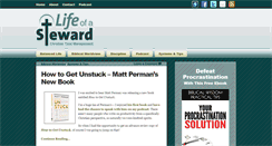 Desktop Screenshot of lifeofasteward.com